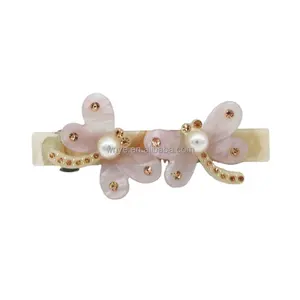 Crystal Decorative Dragonfly Hair Clip Barrettes