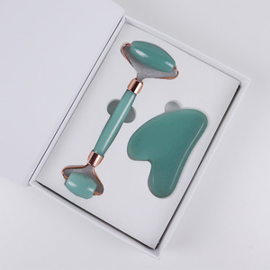 Green <strong>Pink</strong> <strong>Jade</strong> Roller Resin Private Label Facial Anti Aging Resin <strong>Pink</strong> Face Roller and Gua Sha for Face - Product Image 1