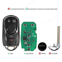 Autel IKEY IKEYOL005AL 5 botones llave inteligente para Buick usado con programación de llave de coche Altra KM100 IM508 IM608