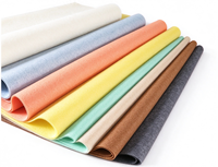 Rouleau de feutre polyester acoustique insonorisant, tissu mural auto-adhésif, panneaux absorbants le son, fabrication OEM