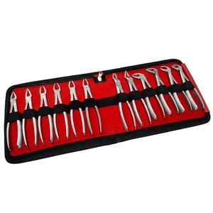 Instruments dentaires manuels en acier inoxydable de qualité supérieure, classe II, forceps d'extraction dentaire, ensemble CISCO CISCO-1267, garantie 1 an - Product Image 1