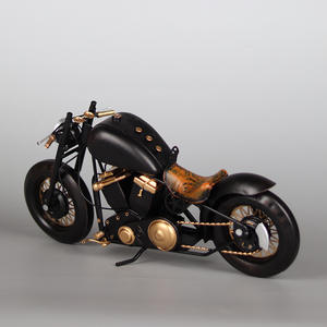 Yaratıcı el yapımı hediyeler ev dekorasyon amerikan tarzı aksesuarları Metal sanat Min ölçekli Harley Diecast motosiklet modelleri - Product Image 3