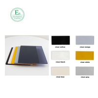 Panneau acrylique en plastique translucide, vente en gros, personnalisation spéciale, feuille dure en PVC ignifuge résistant aux acides et aux alcalis