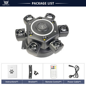 6 Bras RGBW 4in1 Rotation DMX Faisceau Stroboscopique Laser LED Effet Lumière pour Scène DJ Bar Night <span class=keywords><strong>Club</strong></span> Disco Party <span class=keywords><strong>Home</strong></span> - Product Image 4