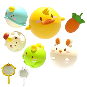 YD jouets usine en gros cognitif flottant bébé <span class=keywords><strong>bain</strong></span> lumière mignon dessin animé animaux jouets ABS/Silicone matériel jouets <span class=keywords><strong>de</strong></span> jeu pour enfants - Product Image 4