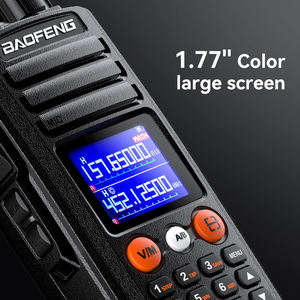 새로운 스타일 Baofeng UV-27 10W 고출력 햄 양방향 라디오 4 밴드 999CH Type-C 충전 라디오 무선 통신 장치 - Product Image 4