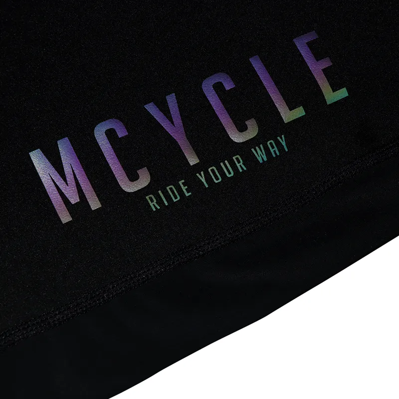 Mcycle ผ้ากันเปื้อนความร้อนแน่นฤดูใบไม้ร่วงขี่จักรยานผ้ากันเปื้อนกางเกงขายาวขนแกะป้องกันความเย็นความร้อนผู้หญิงขี่จักรยานกางเกงผ้ากันเปื้อนสําหรับฤดูหนาว
