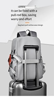 Sac de bureau en nylon pour hommes, voyage d'affaires en plein air, sac à dos scolaire quotidien de grande capacité avec logo personnalisé