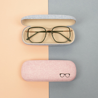 Fournisseur d'étuis à lunettes rigides à faible MOQ, boîte multicolores personnalisée avec logo pour la vente en gros, promotion