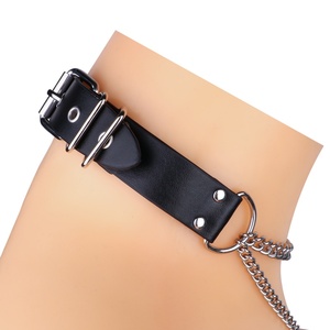 QKKQ Metal Nipple Clamps Breast Clips Leather Collar Clamp Clitoris Clips Nipple <b>Toys</b> BDSM Bondage Sex <b>Toys</b> <b>for</b> Women <b>Men</b> - Product Image 5