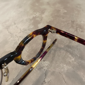 HF INDUSTRIES 2025 Montura de Gafas Ópticas para Hombre de Alta Calidad, Bloqueo de Luz Azul, Montura de Gafas para Miopía, Cuerno de Búfalo Natural Tallado - Product Image 1