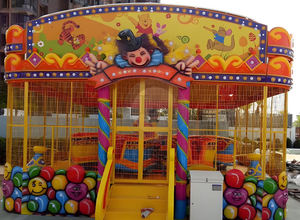 Máquina de Juego Arcade Colorful Park Mario - Juego de Habilidad de Fibra de Vidrio y Acero para Uso en Interiores y Exteriores en Centros Comerciales - Product Image 5