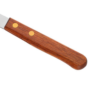 Couteau à steak en bois massif, couteau à steak dentelé pour la maison, couteau de cuisine en acier inoxydable pour hôtel, couteau de table, fourchette - Product Image 5