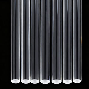 Asta in Vetro Borosilicato Temperato Trasparente Resistente al Calore per Lampwork, Asta in Vetro da 3mm per Lampade in Fibra, Asta in Vetro <span class=keywords><strong>Pyrex</strong></span> Colorato da 4m, Vendita all'Ingrosso - Product Image 3