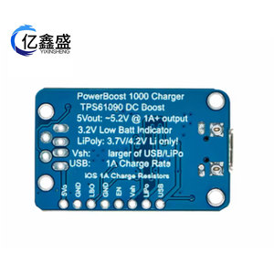 Módulo de Carga y Potencia USB LiPo PowerBoost 1000C 5V - Product Image 5