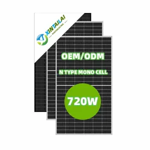 Safety Solar Panel For Home 720W N Type Mono Solar Cell