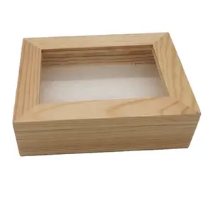 Eco Friendly Packaging New Design Wood Box Custom Decorative Wood Stash Box