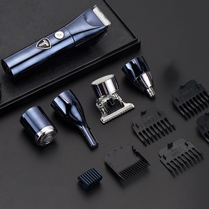 <span class=keywords><strong>Tondeuse</strong></span> corporelle pour hommes et rasoir tout-en-un <span class=keywords><strong>Kit</strong></span> de toilettage 5 en 1 avec fonction de coupe des cheveux nez sourcils - Product Image 6