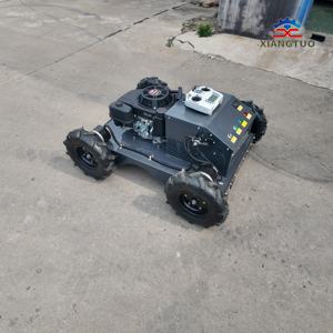 Grasmaaier Compatibel Sneeuwveld/Boerderij/Tuin-Intelligente Robot 4-takt Draadloze Diy Zelfrijdende Rubberen Baan Sikkel-Type + - Product Image 6