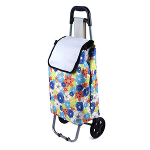 Pieghevole carrello della spesa carrello nuovo ruote <span class=keywords><strong>mercato</strong></span> trolley - Product Image 2