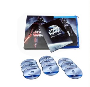 Star Wars DVD Die komplette Saga Episoden I-VI Blue Ray 9BD Fabrik Großhandel Schlussverkauf DVD Filme Fernsehserie Box-Set Cartoon CD