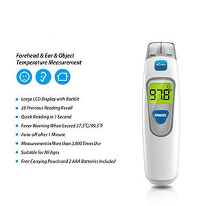 Thermomètre frontal infrarouge numérique <span class=keywords><strong>DET</strong></span>-<span class=keywords><strong>306</strong></span> Prix électrique sans contact - Product Image 6