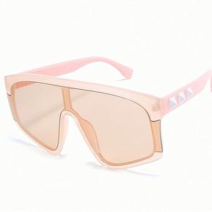 Gafas de Sol Cuadradas Irregulares con Lentes Rosadas Degradadas de Moda para Mujer 2019, Gafas de Sol con Logotipo Personalizado, Protección UV400, Resistentes al Viento - Product Image 6