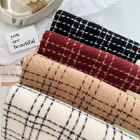 Nouvelle Écharpe Imprimée à Carreaux 2026 pour Femme, Style Treillis Automne/Hiver, Cache-Cou Polyvalent en Polyester, Confortable pour Homme et Femme, Unisexe Adulte