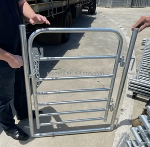 Tùy Chỉnh Di Động Cầm Tay Ngựa Bút Bảng Điều Chỉnh Nhiệm Vụ Nặng Nề Gia Súc Sân Hàng Rào Mạ Kẽm Trang Trại Động Vật Chăn Nuôi Mô Hình Hàng Rào 3D - Product Image 3