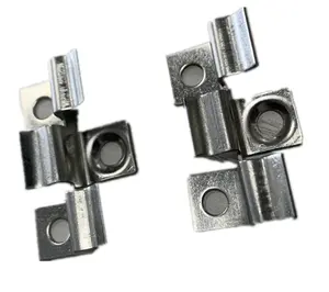 clips for the wood plastic composite decking in plastic or metal