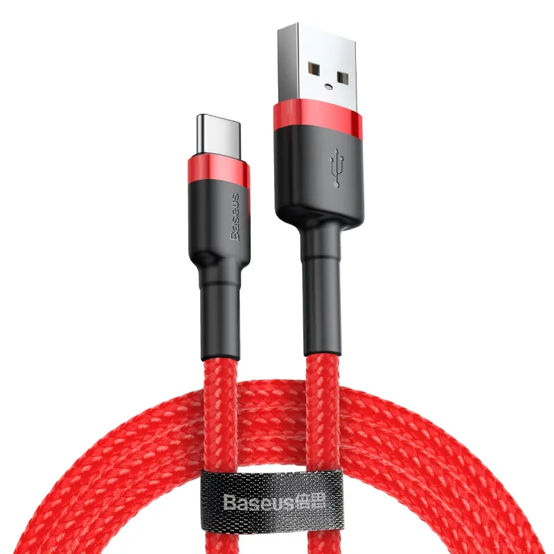 Kabel pengisian daya USB untuk ponsel android, kabel pengisian daya cepat ponsel android tipe-c 3A, kabel USB kafule ba seus