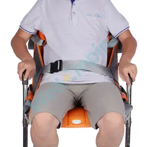 Tablero deslizante para elevación de pacientes, silla de ruedas, almohadilla de asiento, cinturón de seguridad, eslinga de elevación de transferencia para ancianos