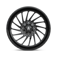 Jantes forgées concaves de style américain Deep Dish, entièrement polies, 24x14 22x12 pour pick-up lourds RAM F250 Silverado HD