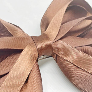 2025 nuovo Design personalizzato carino nastro in poliestere fermaglio per capelli per la bambina forcine per capelli - Product Image 6