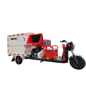 Équipement de collecte de concassage de bois mort à trois roues Déchiqueteuse et déchiqueteuse de propriété de <span class=keywords><strong>voiture</strong></span> Technologie de concassage de branche de récupération - Product Image 1