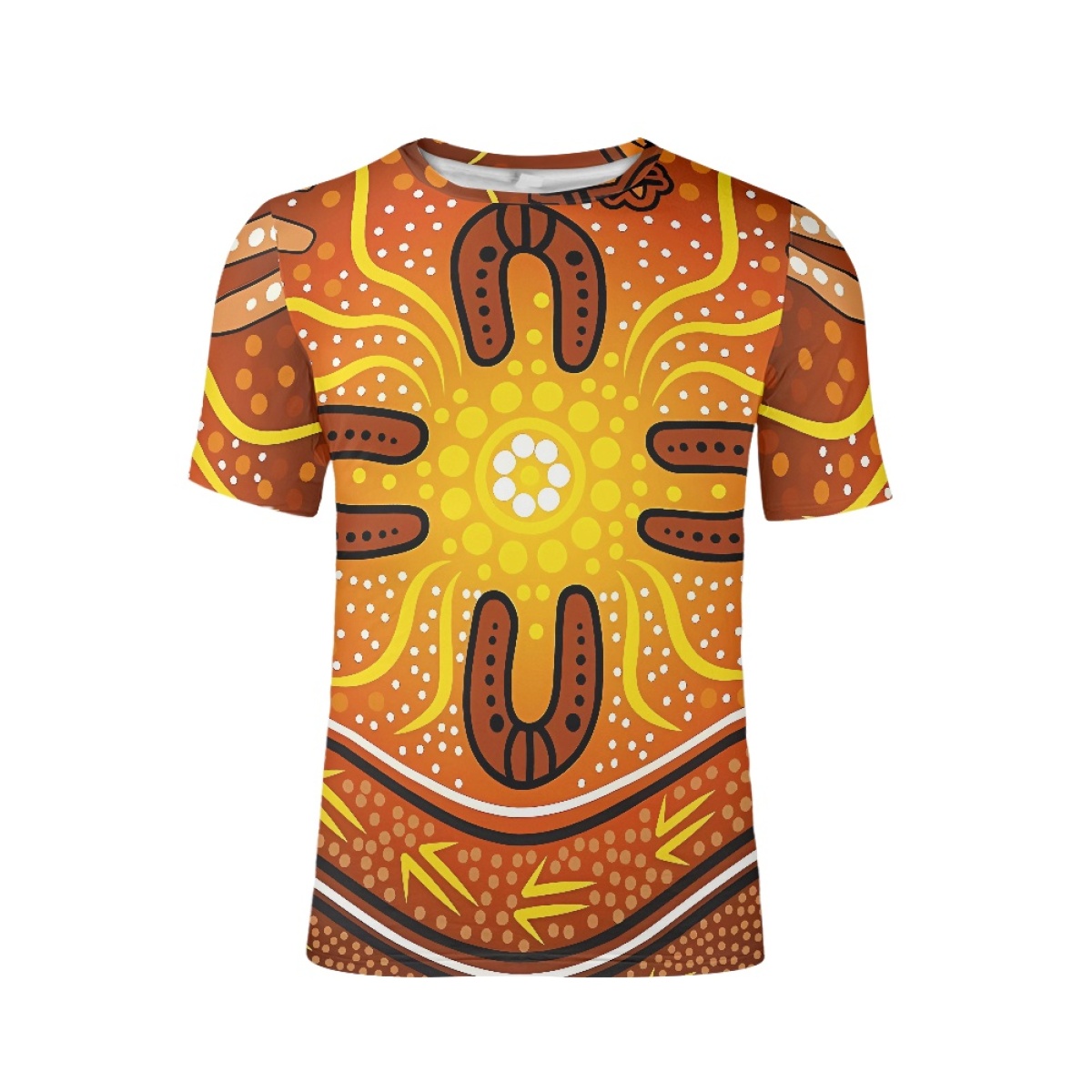 Australian Aboriginal Kangaroo Lizard Graphic Art T-shirt Man Woman 3D Printed Streetwear New In Casual Summer Personality Top Buy Cheaply On - Foto 11
