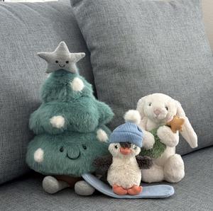 Nuevo árbol de Navidad bola de nieve muñeco de nieve pingüino muñeco de peluche regalo de Navidad - Product Image 3