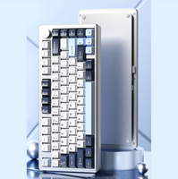 LEOBOG Hi8 SE Tri-mode Aluminium Clavier de jeu mécanique Hot-Swap Clavier personnalisé RGB rétro-éclairé pour Win Mac PC