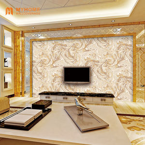 새로운 가장 판매 공장 스웨이드 벽지 디자인 홈 장식 3d 벽지 - Product Image 6