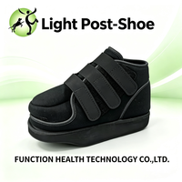 Chaussures post-opératoires OEM ajustables à scratch, intérieur spacieux, doublure douce, pour soulagement de la douleur au devant du pied et à la plante du pied après une chirurgie de l'orteil