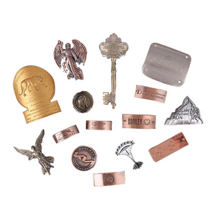 Metal Tag Zinc Alloy Custom Made Durable <b>Gift</b> Craft Packaging <b>Labels</b> - Product Image 1
