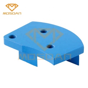 Contec-Placa de disco de molienda de hormigón, trapezoidal doble rombo, segmento de grano 30, Diamante duro - Product Image 3