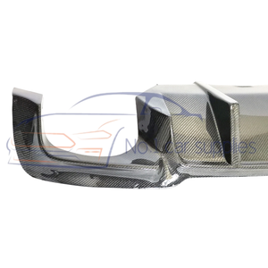 Chất lượng cao sợi carbon đôi lưỡi phía sau Bumper khuếch tán môi cho 5 Series F10 F18 sửa đổi <span class=keywords><strong>M5</strong></span> m công nghệ 2010-2017 - Product Image 4