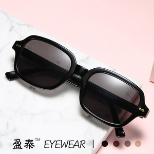 Eyewear Square <b>Frame</b> Sunglasses UV400 Anti Glare Unisex Fashion Street Style - Product Image 2
