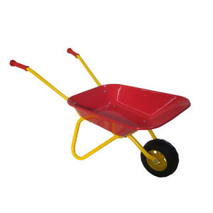 Großhandel Little Sand Toy Kinder Gartengeräte Metall Schubkarre Handwagen Wagen Kinder wagen WB0102 - Product Image 2