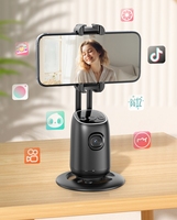Soporte de Transmisión en Vivo para Teléfono Móvil y Escritorio PYJ P05 con Seguimiento de IA, Rotación Automática de 360 Grados, Seguimiento Facial y Control por Gestos