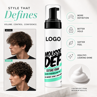 Espuma para Peinar el Cabello de Calidad Profesional, Espuma Ligera Acondicionadora para Definir Rizos, Aumentar el Brillo y la Textura