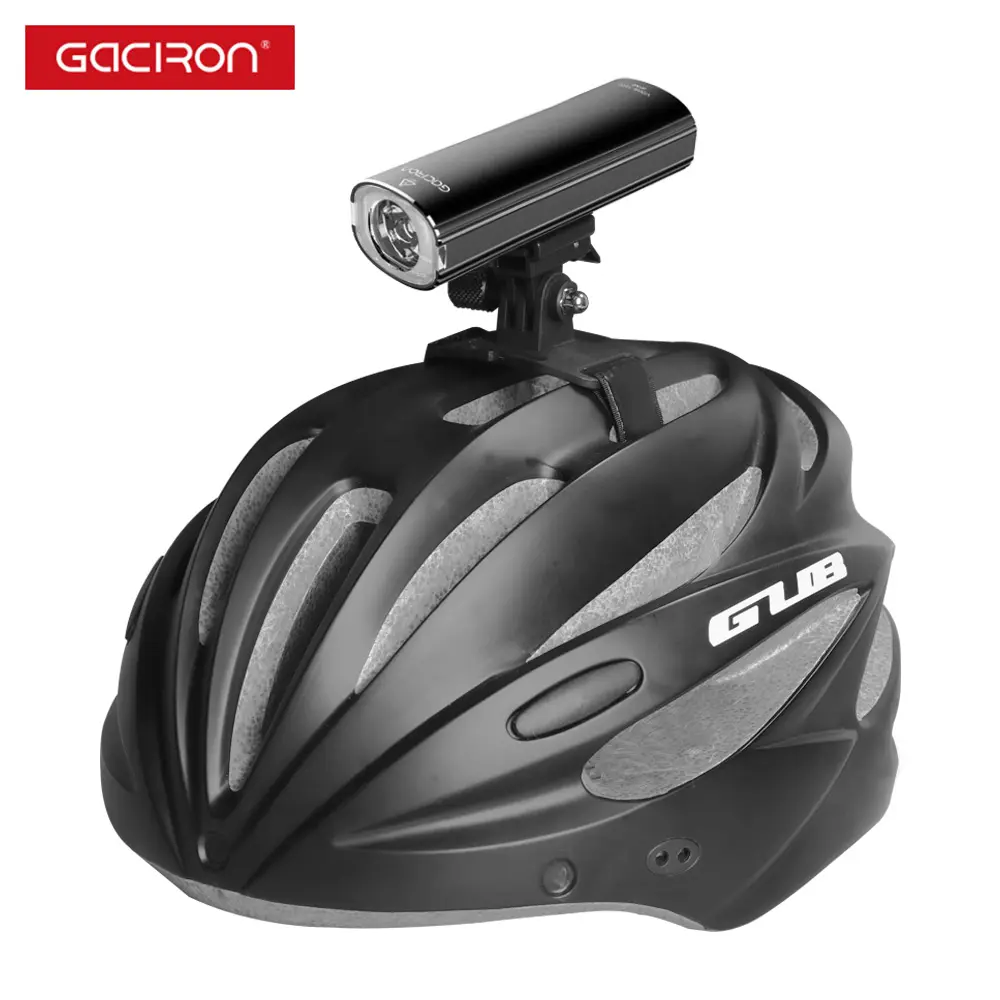 Gulikailon — accessoires pour guidon de vélo 1500 lumen, haute puissance, lampe led avant et arrière pour bicyclette