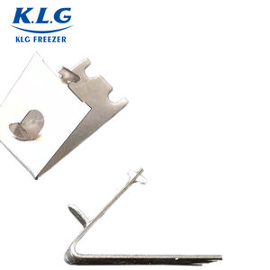 Le réfrigérateur vertical de réfrigérateur de vitrine partie l'échelle d'étagères de fil d'acier inoxydable avec le crochet - Product Image 3