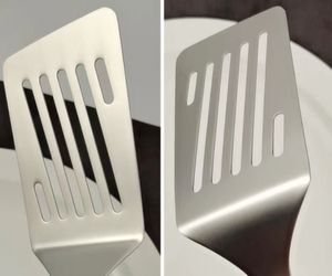 DFSP15 Espátula Ranurada para Cocinar y Freír Carne de Res, Personalizada y en Stock, de Acero Inoxidable SUS304 - Product Image 6